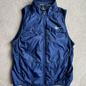 Nike Men's Navy Blue Running Vest